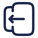 Logout 3 SVG Icon